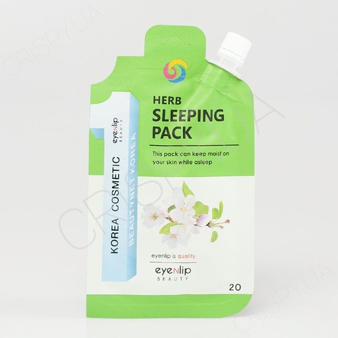 Заспокійлива нічна маска для обличчя Eyenlip HERB SLEEPING PACK - 20 мл