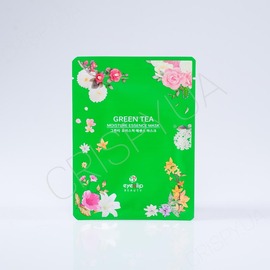 Тканинна маска для обличчя із зеленим чаєм Eyenlip Moisture Essence Mask GREEN TEA - 25 мл (модель:3596) Тканинна маска для обличчя із зеленим чаєм Eyenlip Moisture Essence Mask GREEN TEA - 25 мл