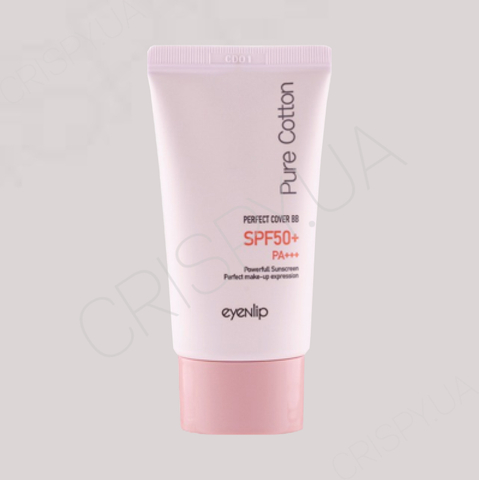 Зволожуючий ВВ крем EYENLIP Pure Cotton Perfect Cover BB Cream SPF50+/PA+++ - 30 г