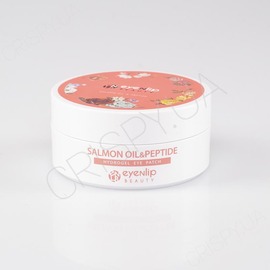 Патчі для очей з олією лосося і пептидами EyeNlip Salmon Oil & Peptide Hydrogel Eye Patch - 60 шт. (модель:4098) Патчі для очей з олією лосося і пептидами EyeNlip Salmon Oil & Peptide Hydrogel Eye Patch - 60 шт.