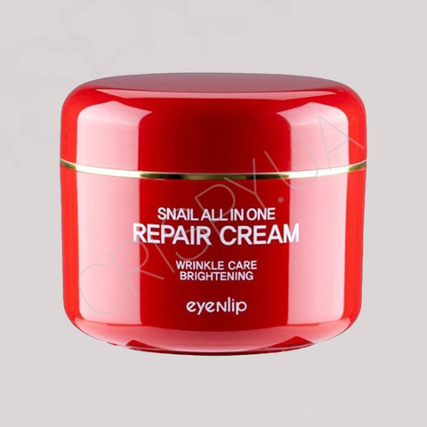 Крем для обличчя з равликом EYENLIP SNAIL ALL IN ONE REPAIR CREAM - 100 мл