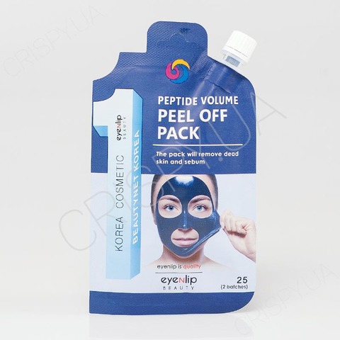 Пептидна маска-плівка для обличчя Eyenlip Spout Pouch Peptide Volume Peel Off Pack - 25 г