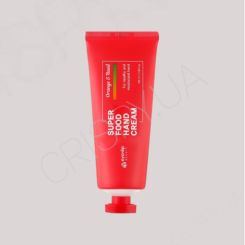 Крем для рук з апельсином і базиліком Eyenlip Super Food Hand Cream Orange & Basil - 100 мл