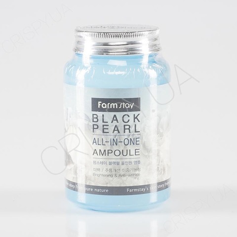 Сироватка для обличчя з чорними перлами FARMSTAY BLACK PEARL ALL-IN ONE AMPOULE - 250 мл