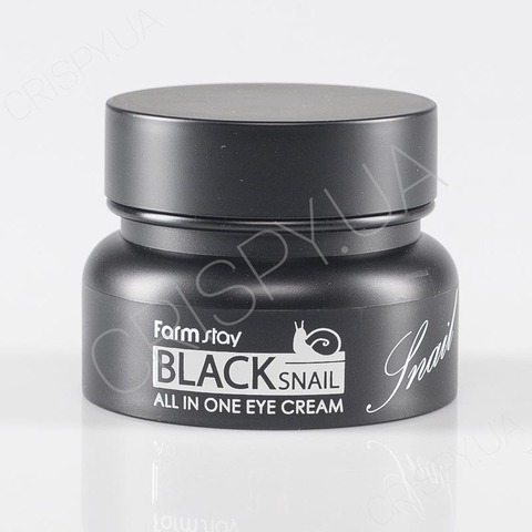 Крем для очей з чорним равликом FARMSTAY BLACK SNAIL ALL-IN ONE EYE CREAM - 50 мл