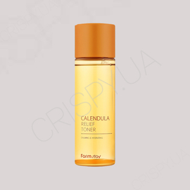 Тонер для обличчя з календулою FarmStay Calendula Relief Toner - 200 мл (модель:7199) Тонер для обличчя з календулою FarmStay Calendula Relief Toner - 200 мл