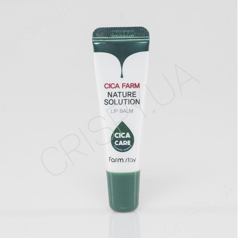 Бальзам для губ з азіатською центеллою FARMSTAY CICA FARM NATURE SOLUTION LIP BALM - 10 г