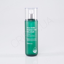 Тонер для обличчя з центелою FARMSTAY CICA FARM REGENERATING SOLUTION TONER - 200 мл (модель:3655) Тонер для обличчя з центелою FARMSTAY CICA FARM REGENERATING SOLUTION TONER - 200 мл