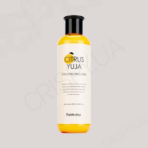 Емульсія з екстрактом юдзу FARMSTAY CITRUS YUJA VITALIZING EMULSION - 280 мл 