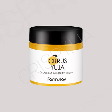 Крем для обличчя FARMSTAY CITRUS YUJA VITALIZING MOISTURE CREAM - 80 г 