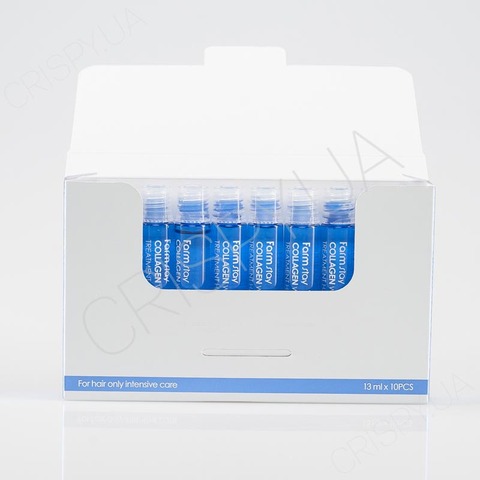 Набір філерів для зволоження волосся з колагеном FARMSTAY COLLAGEN WATER FULL MOIST TREATMENT HAIR FILLER - 10 шт.×13 мл