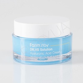 Крем для обличчя  FARMSTAY DR-V8 SOLUTION HYALURONIC ACID CREAM - 50 мл (модель:2784) Крем для обличчя  FARMSTAY DR-V8 SOLUTION HYALURONIC ACID CREAM - 50 мл