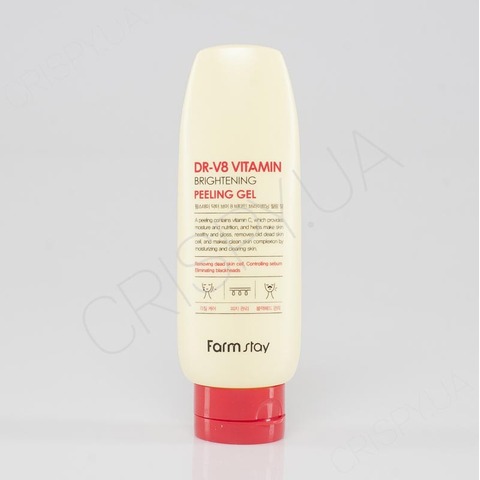 Пілінг-скатка для обличчя з вітамінами FARMSTAY DR-V8 VITAMIN BRIGHTENING PEELING GEL - 150 мл