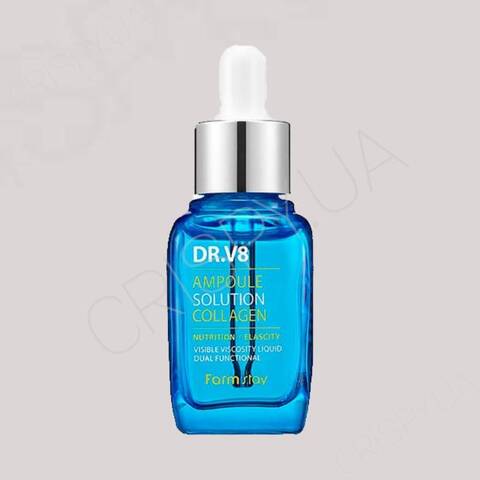 Мультивітамінна сироватка для обличчя FARMSTAY DR-V8 AMPOULE SOLUTION COLLAGEN - 30 мл