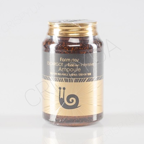 Сироватка для обличчя FARMSTAY ESCARGOT NOBLESSE INTENSIVE AMPOULE - 250 мл
