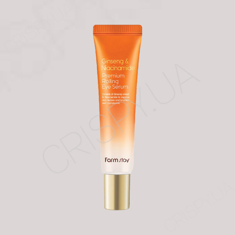 Сироватка-ролер для очей Farmstay Ginseng & Niacinamide Rolling Eye Serum - 25 мл