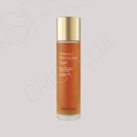 Тонер для обличчя Farmstay Ginseng & Niacinamide Toner - 150 мл