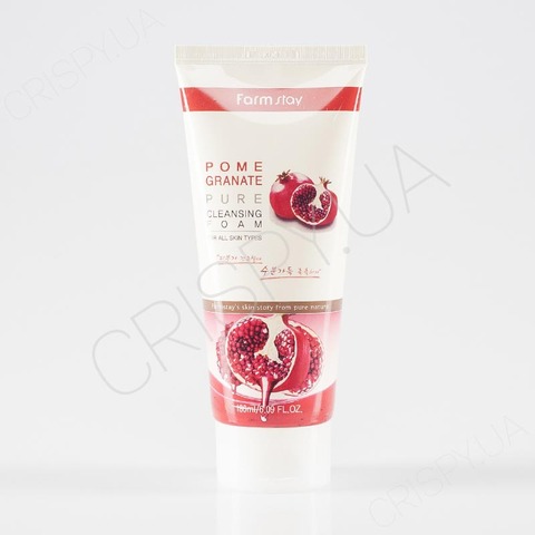 Пінка для вмивання з гранатом FARMSTAY GRANATE PURE CLEANSING FOAM - 180 мл