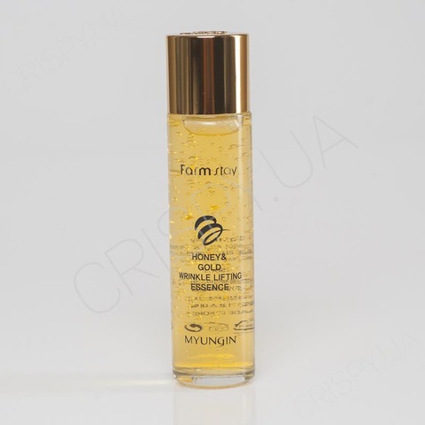 Антивікова есенція для обличчя FARMSTAY HONEY & GOLD WRINKLE LIFTING ESSENCE - 130 мл