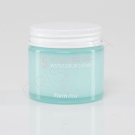 Екстра зволожуючий крем для обличчя з гіалуроном FARMSTAY HYALURONIC 5 WATER DROP CREAM - 80 мл (модель:3324) Екстра зволожуючий крем для обличчя з гіалуроном FARMSTAY HYALURONIC 5 WATER DROP CREAM - 80 мл