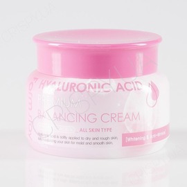 Екстра зволожуючий крем для обличчя з гіалуроном FARMSTAY HYALURONIC ACID PREMIUM BALANCING CREAM - 100 мл (модель:2791) Екстра зволожуючий крем для обличчя з гіалуроном FARMSTAY HYALURONIC ACID PREMIUM BALANCING CREAM - 100 мл
