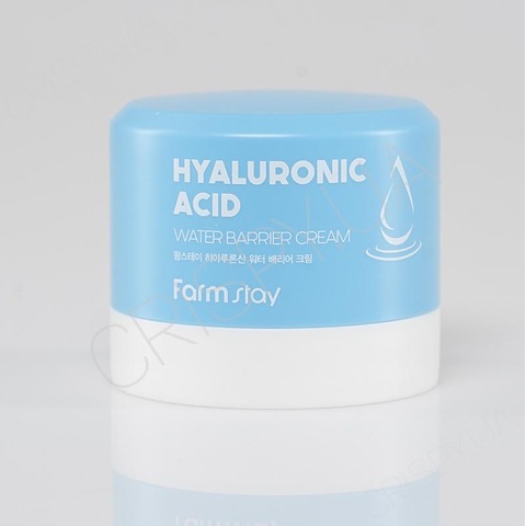 Антивіковий крем для обличчя FARMSTAY HYALURONIC ACID WATER BARRIER CREAM - 80 мл