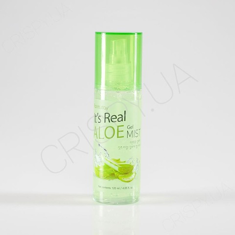 Зволожуючий міст-гель із алое FARMSTAY IT IS REAL GEL MIST ALOE - 120 мл