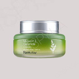 Крем для обличчя Farmstay Mugwort Ceramide Cream - 55 мл (модель:7281) Крем для обличчя Farmstay Mugwort Ceramide Cream - 55 мл