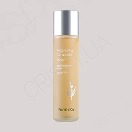 Тонер для обличчя Farmstay Mugwort Ceramide Toner - 150 мл (модель:7280) Тонер для обличчя Farmstay Mugwort Ceramide Toner - 150 мл