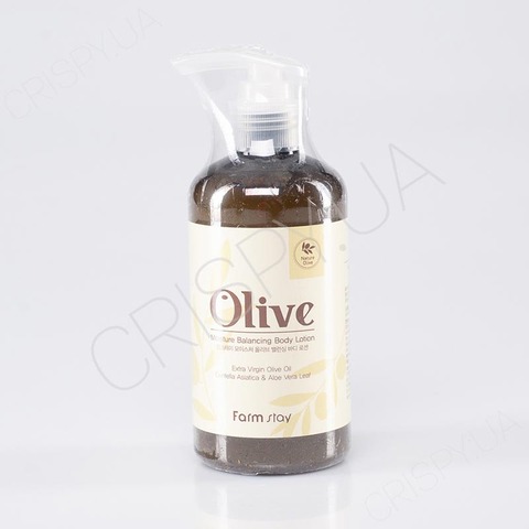 Зволожуючий лосьйон для тіла з оливою FARMSTAY OLIVE MOISTURE BALANCING BODY LOTION - 250 мл