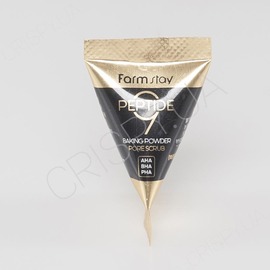 Содовий скраб-пірамідка з пептидами FARMSTAY PEPTIDE 9 BAKING POWDER PORE SCRUB - 7 г (модель:3353) Содовий скраб-пірамідка з пептидами FARMSTAY PEPTIDE 9 BAKING POWDER PORE SCRUB - 7 г