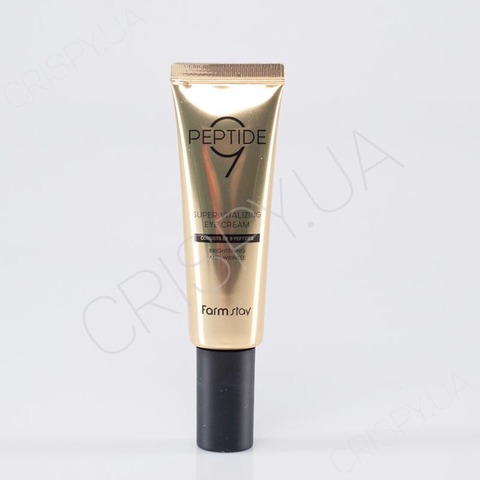 Крем для очей з пептидами FARMSTAY PEPTIDE9 SUPER VITALIZING EYE CREAM - 50 мл