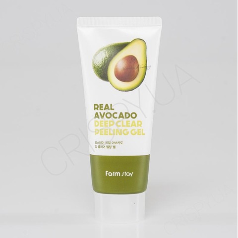 Пілінг-гель із авокадо FARMSTAY REAL AVOCADO DEEP CLEAR PEELING GEL - 100 мл