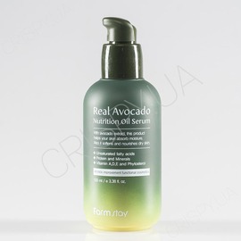 Поживна сироватка-масло FARMSTAY REAL AVOCADO NUTRITION OIL SERUM - 100 мл (модель:3098) Поживна сироватка-масло FARMSTAY REAL AVOCADO NUTRITION OIL SERUM - 100 мл
