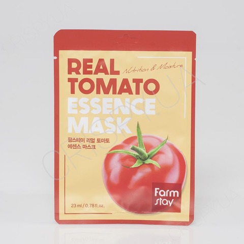 Тканинна маска для обличчя з томатом FARMSTAY REAL TOMATO ESSENCE MASK - 23 мл