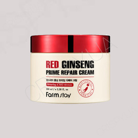 Крем для обличчя Farmstay Red Ginseng Prime Repair Cream - 100 мл (модель:7290) Крем для обличчя Farmstay Red Ginseng Prime Repair Cream - 100 мл