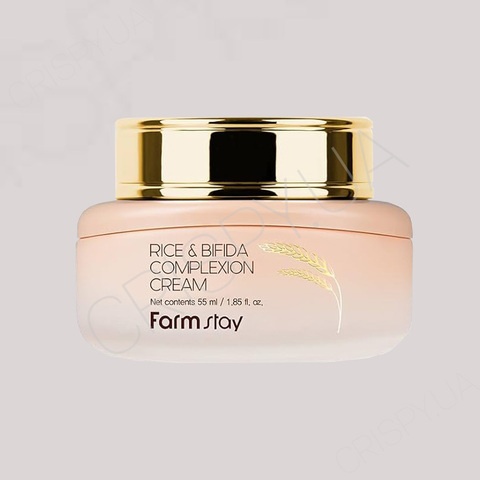 Крем для обличчя FarmStay Rice & Bifida Complexion Cream - 55 мл