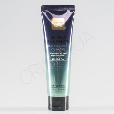Колагенова маска для волосся FARMSTAY SHINING SILK REPAIR HAIR TREATMENT COLLAGEN - 150 мл