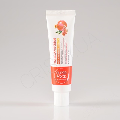 Крем для обличчя з гранатом FARMSTAY SUPERFOOD POMEGRANATE CREAM - 60 г