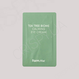 Пробник крему для очей із чайним деревом FARMSTAY TEA TREE BIOME CALMING EYE CREAM - 1 мл  (модель:6412) Пробник крему для очей із чайним деревом FARMSTAY TEA TREE BIOME CALMING EYE CREAM - 1 мл