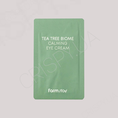 Пробник крему для очей із чайним деревом FARMSTAY TEA TREE BIOME CALMING EYE CREAM - 1 мл 