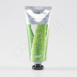 Крем для рук із алое FARMSTAY VISIBLE DIFFERENCE HAND CREAM ALOE - 100 мл (модель:2752) Крем для рук із алое FARMSTAY VISIBLE DIFFERENCE HAND CREAM ALOE - 100 мл