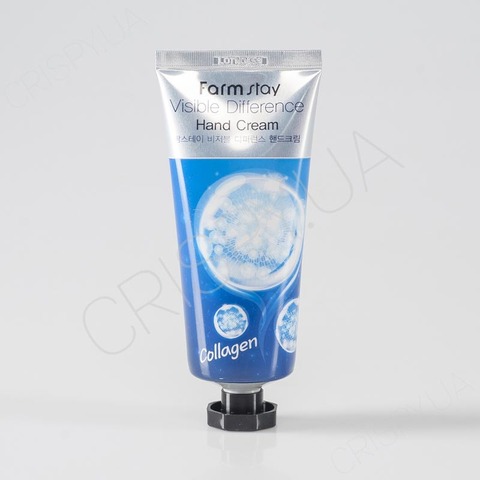 Крем для рук із колагеном FARMSTAY VISIBLE DIFFERENCE HAND CREAM COLLAGEN - 100 мл