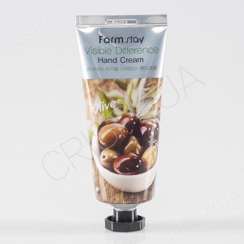 Крем для рук з оливковою олією FARMSTAY VISIBLE DIFFERENCE HAND CREAM OLIVE - 100 мл