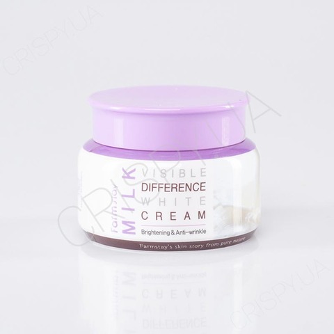 Тонізуючий крем для обличчя молочний FARMSTAY VISIBLE DIFFERENCE MOISTURE CREAM MILK - 100 мл