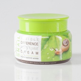 Крем для обличчя з равликовим слизом FARMSTAY VISIBLE DIFFERENCE MOISTURE CREAM SNAIL - 100 мл