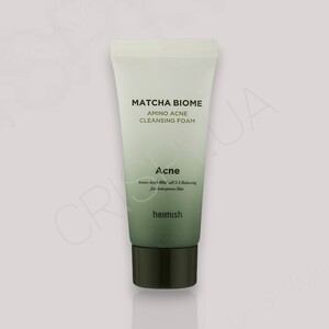 Кремова пінка для проблемної шкіри Heimish Matcha Biome Amino Acne Cleansing Foam - 150 г