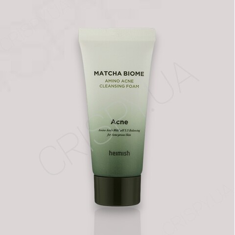 Кремова пінка для проблемної шкіри Heimish Matcha Biome Amino Acne Cleansing Foam - 150 г