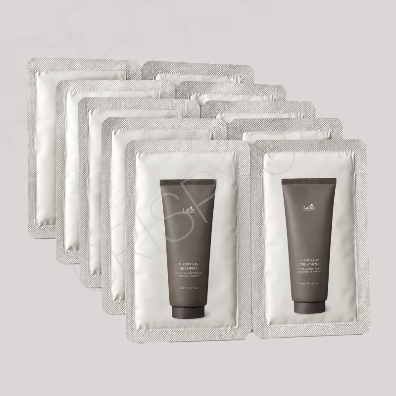 Набір пробників для волосся  Lador C-TOX CLAY DUAL POUCH 8 мл + 8 мл - 5 шт - Фото №2