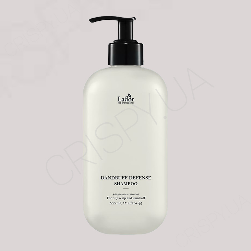 Шампунь проти лупи LADOR DANDRUFF DEFENSE SHAMPOO - 530 мл - Фото №2